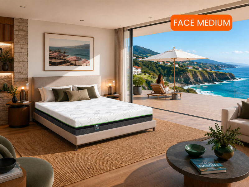 Ambiance matelas Las-Vegas medium de la collection Dunlopillo Holid'D